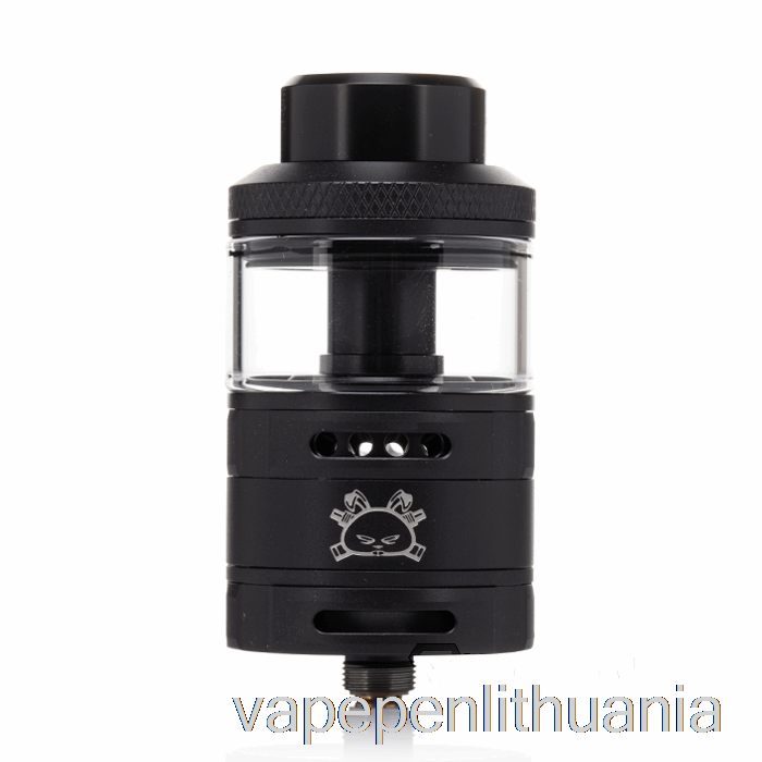 Hellvape Riebalų Triušis 28mm Rta Juodas Su Baltu Logotipu Vape Skystis